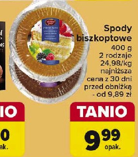 Spody biszkoptowe Sofio promocja