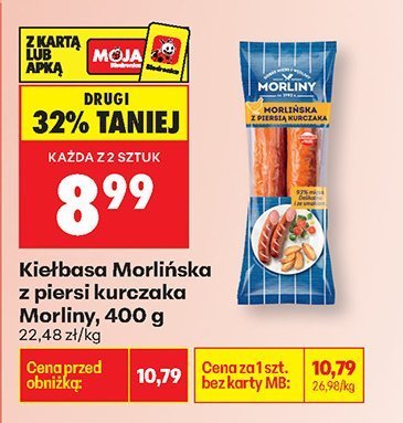 Kiełbasa morlińska promocja w Biedronka