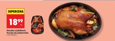 Kaczka z jabłkami Prosto do piekarnika promocja w Biedronka