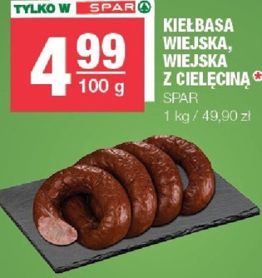 Kie艂basa promocja w SPAR