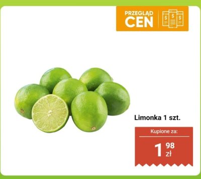 Limonka 1 szt. promocja w Biedronka