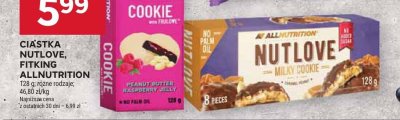 Ciastka Nutlove, FitKing  promocja w Stokrotka