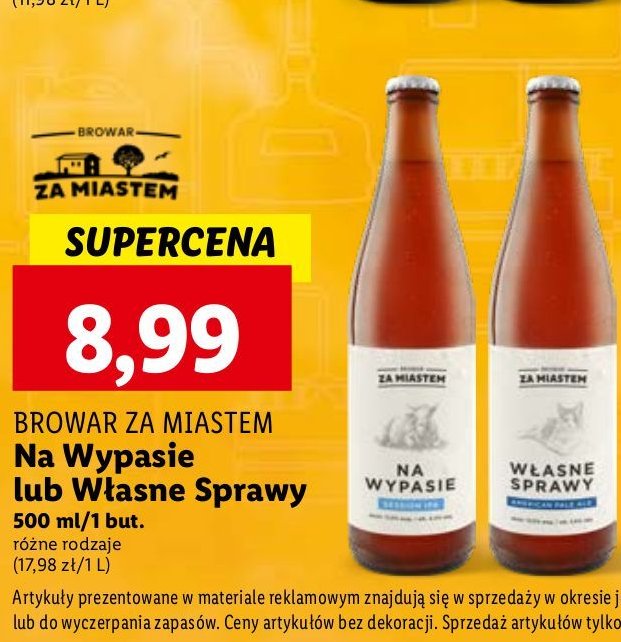 Piwo Na wypasie session ipa promocja