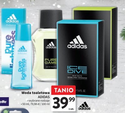 Woda toaletowa Adidas men pure game Adidas cosmetics promocja