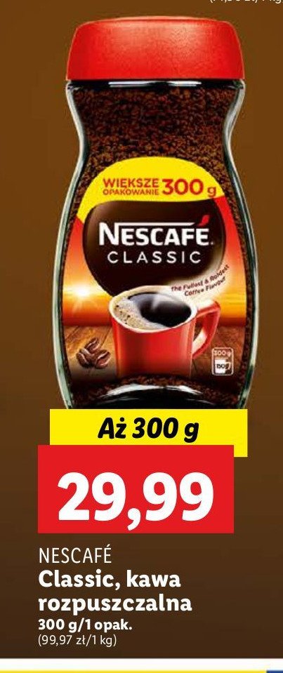 Kawa Nescafe classic promocja