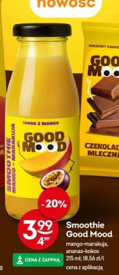 Smoothie Good Mood mango-marakuja promocja w Żabka