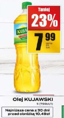 Olej Kujawski promocja w Supeco