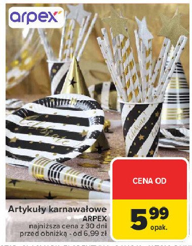 Słomki do zimnych napojów Arpex promocja