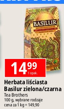 Herbata golden crescent Basilur promocja