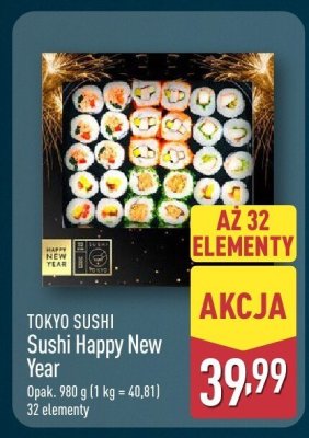 Sushi Happy New Year Tokyo Sushi promocja w Aldi
