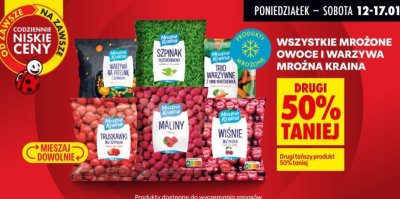 Maliny  promocja w Biedronka