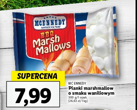 Pianki bbq marshmallows Mcennedy promocja