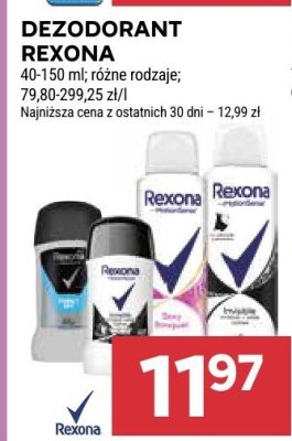 Dezodorant Rexona promocja w Stokrotka