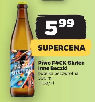 Piwo INNE BECZKI F#CK GLUTEN promocja