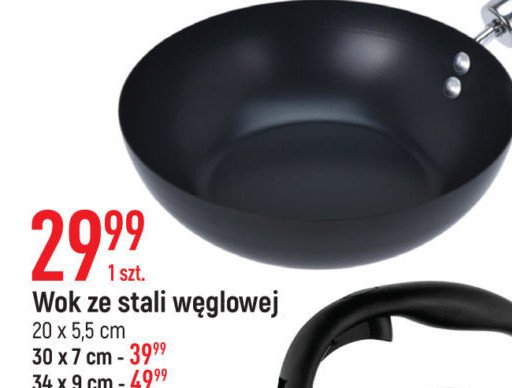 Wok 34 x 9 cm promocja