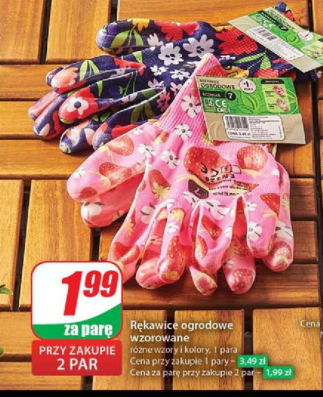 Rękawice ogrodowe promocja