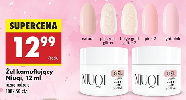 Żel kamuflujący natural Niuqi promocja w Biedronka