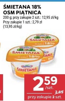 艢mietana 18% Figand promocja w Stokrotka