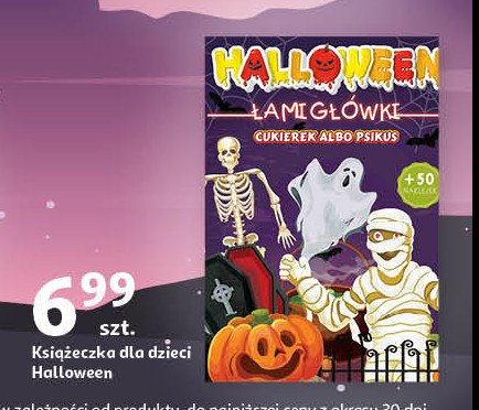 Łamigłówki halloween promocja