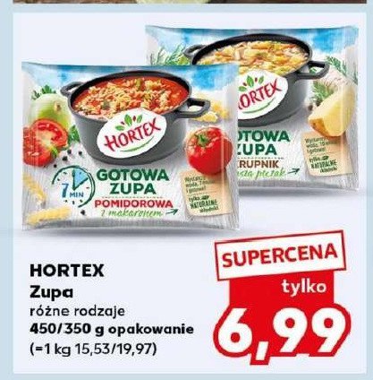 Zupa pomidorowa z makaronem Hortex promocja w Kaufland