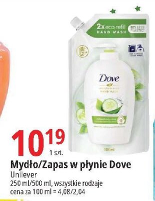 Mydło w płynie Dove go fresh promocja