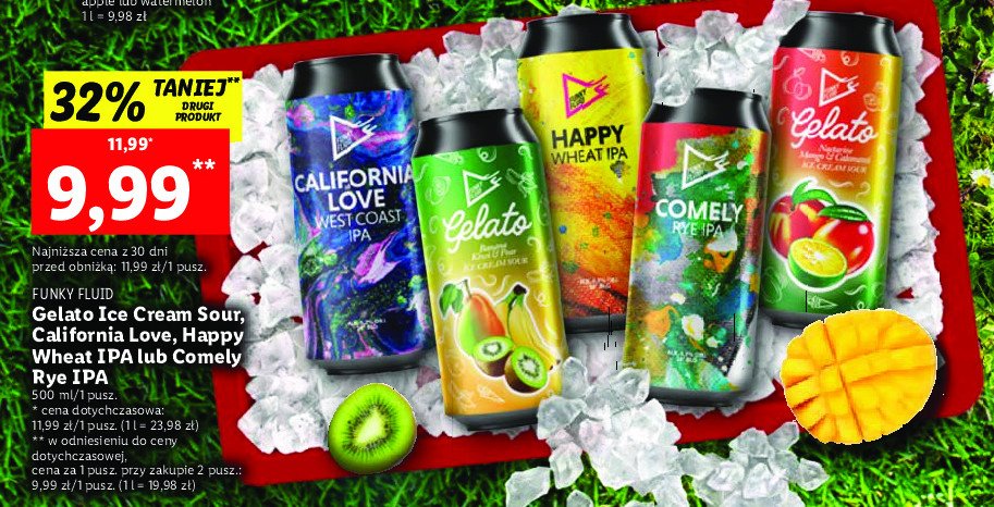 Piwo Funky fluid california love promocja