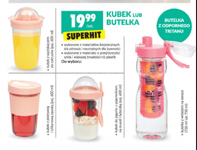 Kubek z pokrywką i silikonową opaską 600 ml promocja