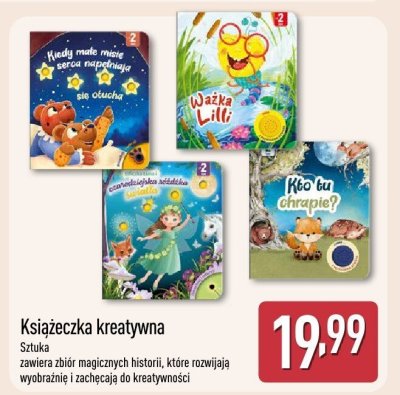 Książeczka kreatywna promocja w Aldi