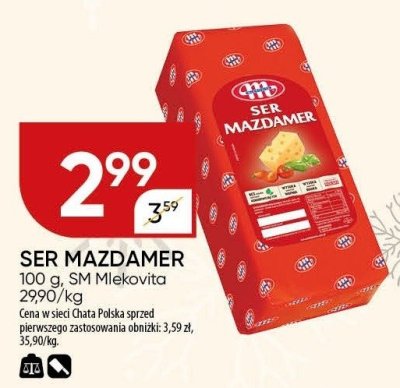 Ser Mazdamer promocja w Chata Polska