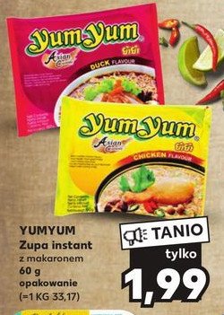 Zupa tajska z kurczaka Yumyum promocja