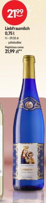 Wino Liebfraumilch 0,75 l promocja w Żabka