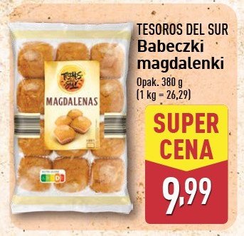 Babeczki magdalenki TESOROS DEL SUR promocja