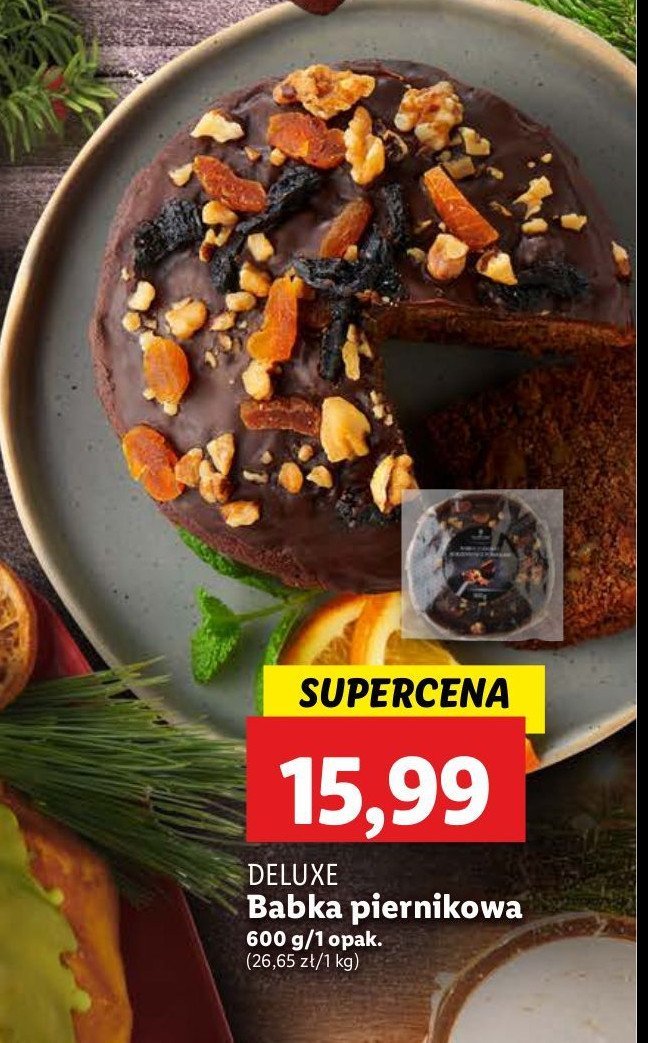 Babka piernikowa Deluxe promocja