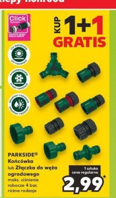 Końcówka do regulacji strumienia wody Parkside promocja