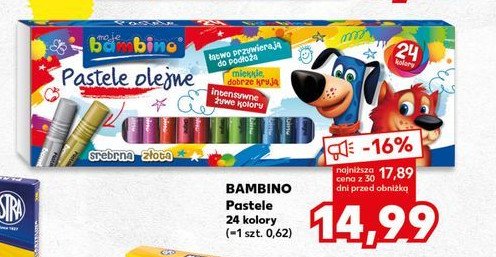 Pastele olejne Moje bambino promocja