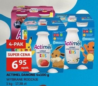 Jogurt kids wanilia Danone actimel promocja