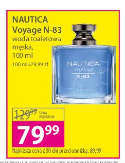 Woda toaletowa Nautica voyage n-83 promocja