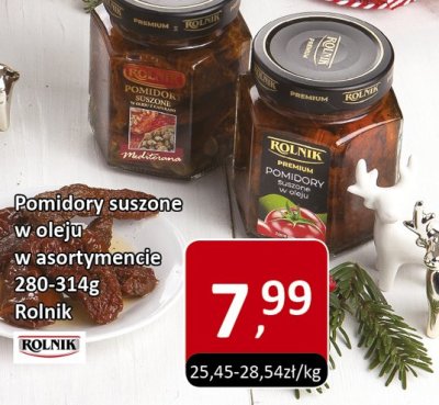 Pomidory suszone w oleju w asortymencie Rolnik promocja w Market Point