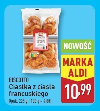 Ciastka francuskie z cukrem Biscotto promocja
