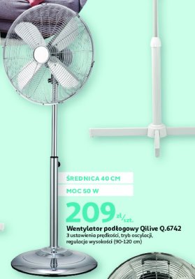 Wentylator q.6742 Qilive promocja