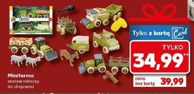 Minifarma zestaw rolniczy do skręcania Kaufland promocja w Kaufland