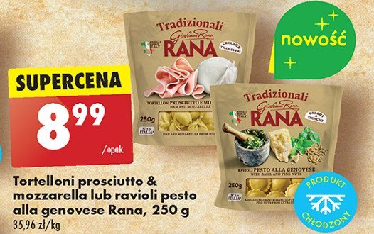 Ravioli pesto alla genovese Giovanni rana promocja w Biedronka