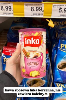 Kawa zbożowa korzenna  promocja w Dino