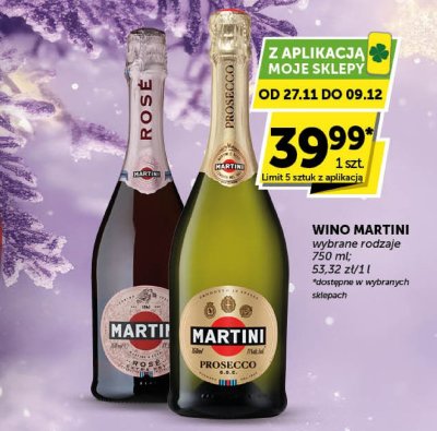 Wino Martini wybrane rodzaje promocja w Groszek