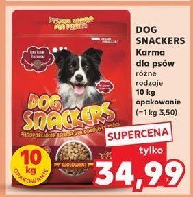 Karma dla psa z wołowiną Dog snackers promocja