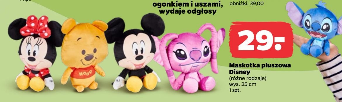 Maskotka myszka minnie promocja w Netto