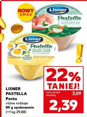 Pasta różne rodzaje 80 g opakowanie promocja w Kaufland