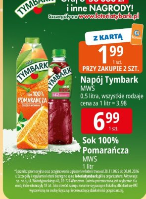 Napój Tymbark MW5 promocja w Leclerc