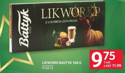 Likworek Bałtyk 168 g promocja w Selgros