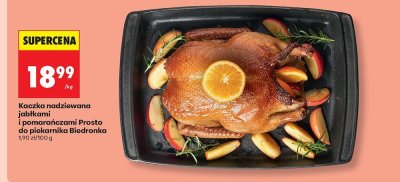 Kaczka nadziewana jabłkami i pomarańczami Prosto do piekarnika promocja w Biedronka